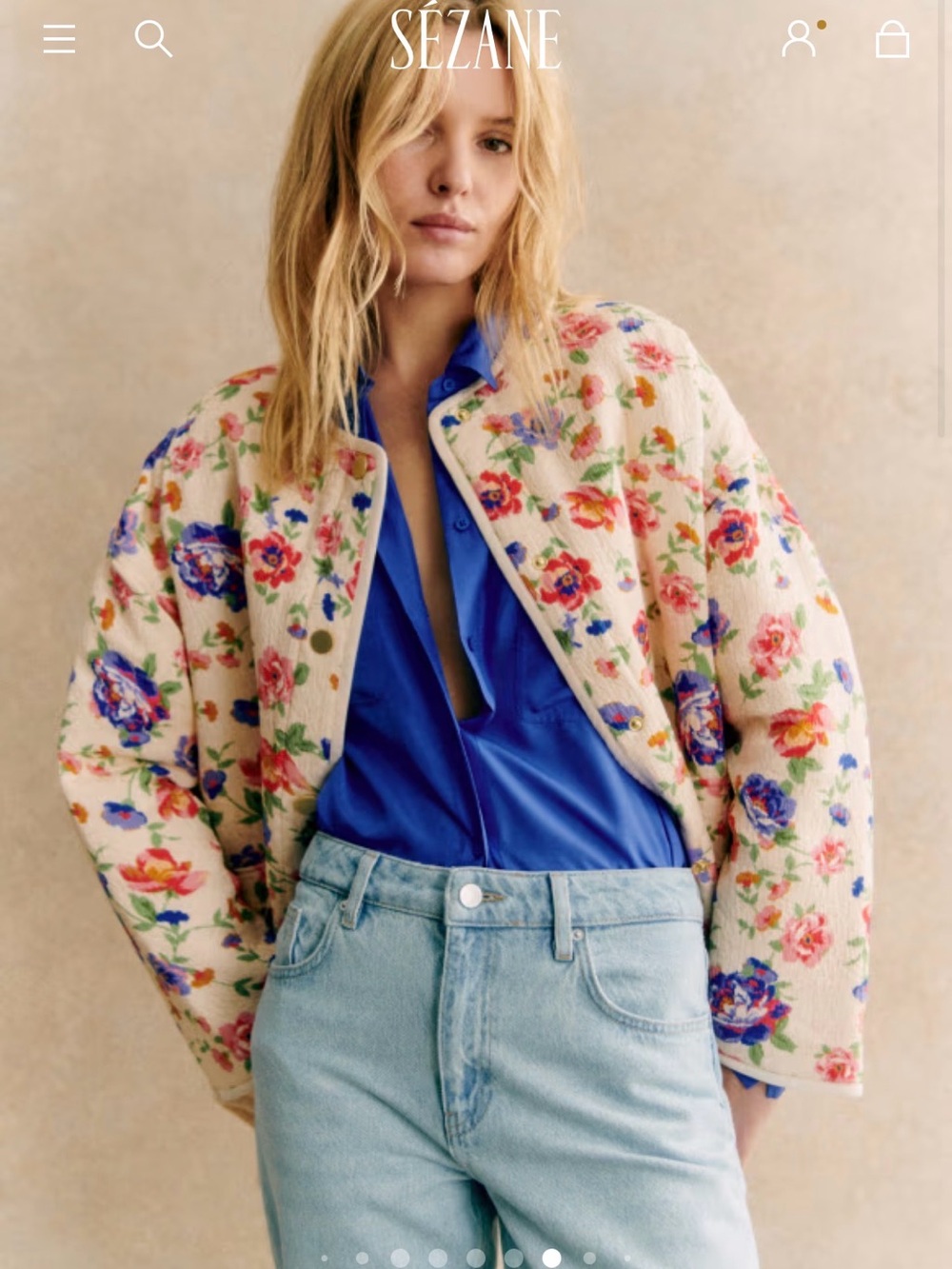 NWT Sézane Farel Jacket 38 Monday